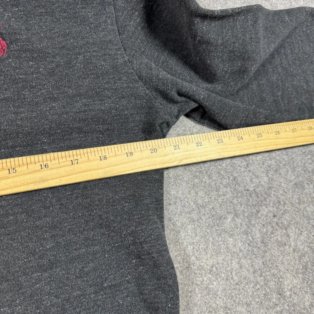 Polo Ralph Lauren Polo Shirt Mens M Gray Long Sleeve Heathered Cotton Pony Logo
